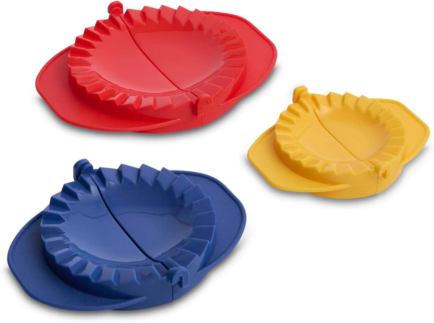 Kitchen Empanada Dough Presses Make Different Sized Empanadas Raviolis Pierogis Turnovers and Dumplings, Set of 3