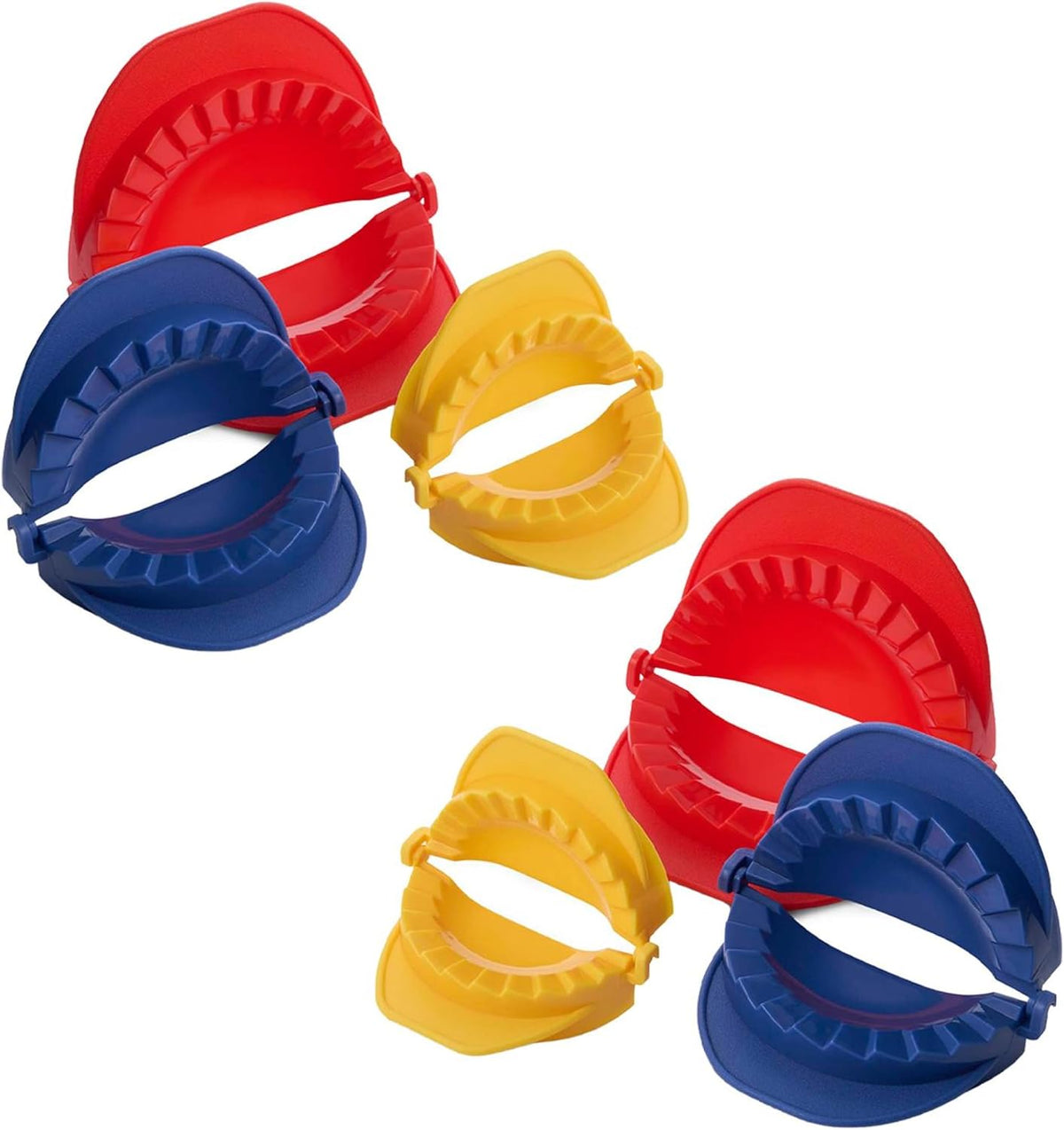Kitchen Empanada Dough Presses Make Different Sized Empanadas Raviolis Pierogis Turnovers and Dumplings, Set of 3