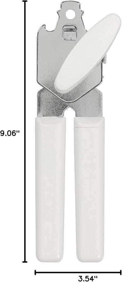 Manual Can Opener with multi use functions and Grip Handle