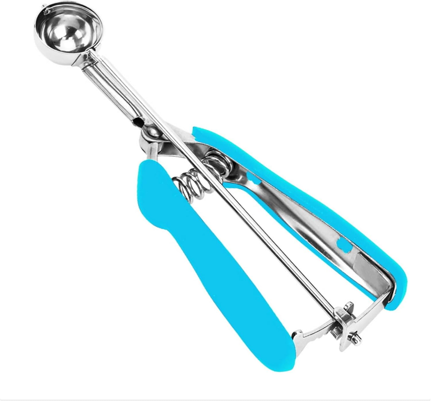 Cookie Scoop, Ice Cream Scoop, 1Tbsp/15 ml/0.5oz Cookie Scoops for Baking, 18/8 Stainless Steel Cookie Scooper for Baking, Ice Cream Scooper with Trigger Release, Cookie Dough Scoop with Non-slip Grip
