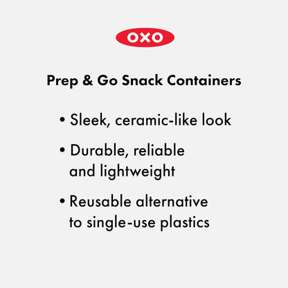 OXO Good Grips Prep and Go Silicone Squeeze Bottle 2 Pack - Ocean Blue