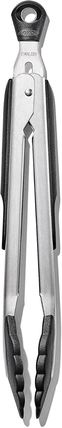 OXO Good Grips 2-Piece Tongs with Nylon Heads Set
