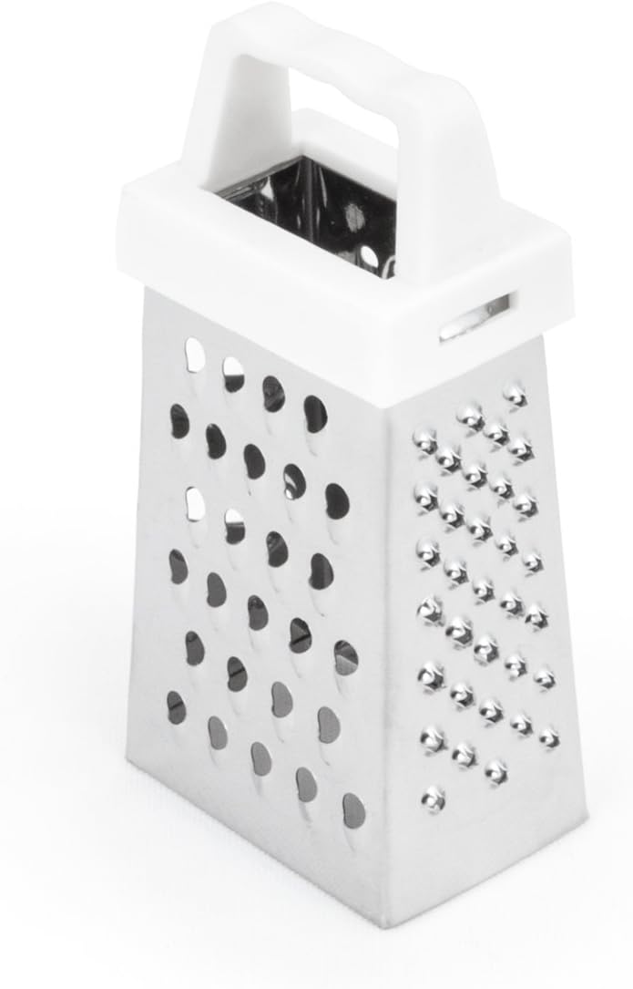 Fox Run Stainless Steel Mini Grater, 1 x 1.5 x 3 inches, Metallic