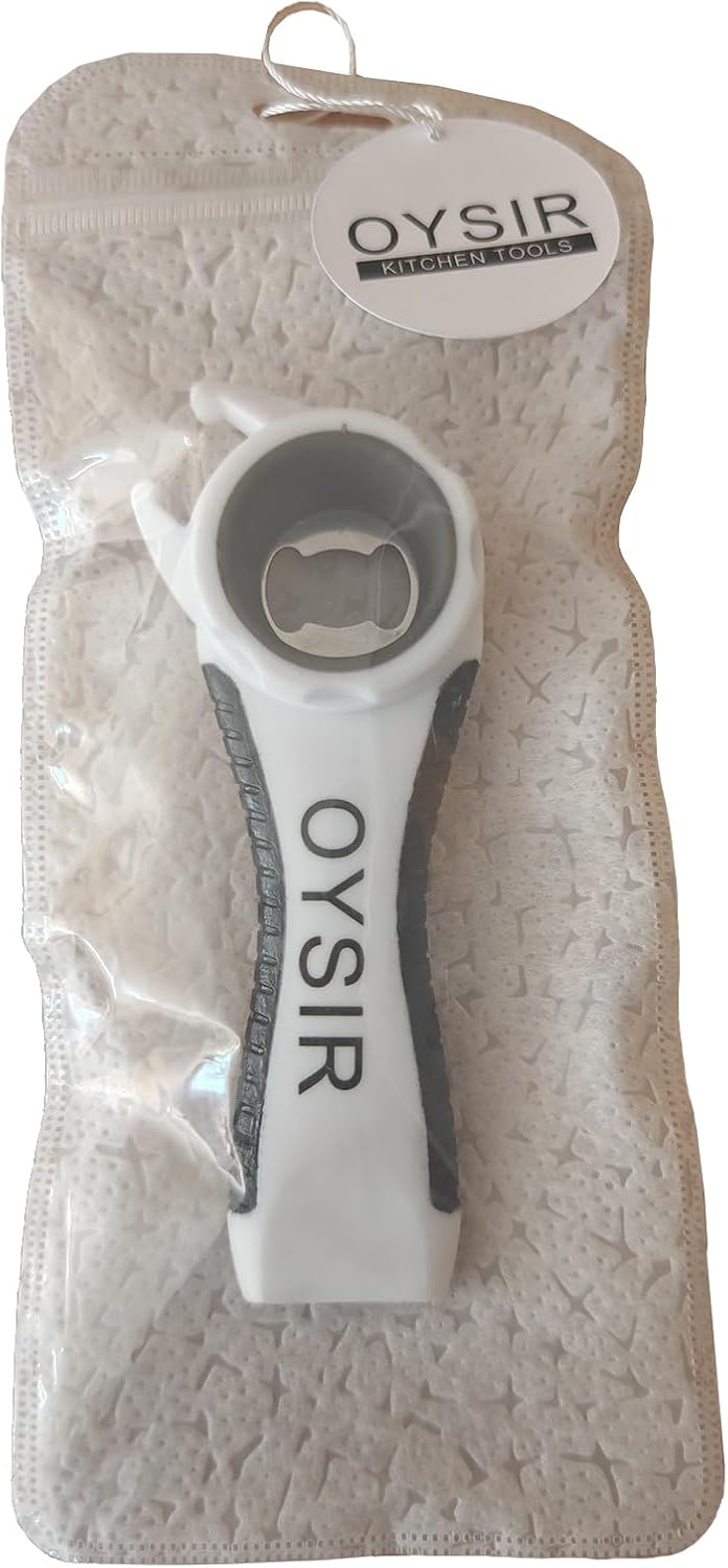 Jar Opener Multifunction Adjustable for 1-4 inches Bottle Can, Stainless Steel Lids Off Jar Opener. Fit Seniors, Arthritis, Women, Chilren, Weak Hands