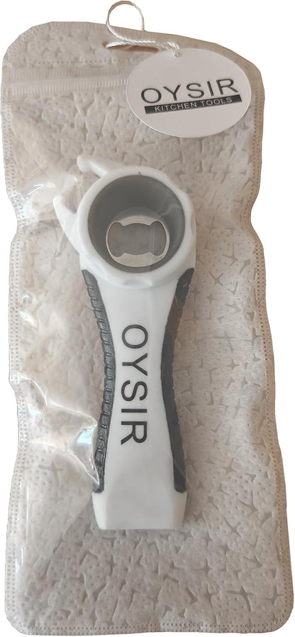 Jar Opener Multifunction Adjustable for 1-4 inches Bottle Can, Stainless Steel Lids Off Jar Opener. Fit Seniors, Arthritis, Women, Chilren, Weak Hands