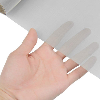 TIMESETL 304 Stainless Steel Woven Wire 80 Mesh - 12"X 40" Filter Screen Sheet Filtration Cloth
