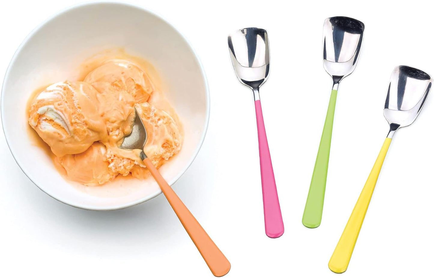 RSVP International Ice Cream Tool Collection, Dishwasher Safe, Large Handle, Scoop