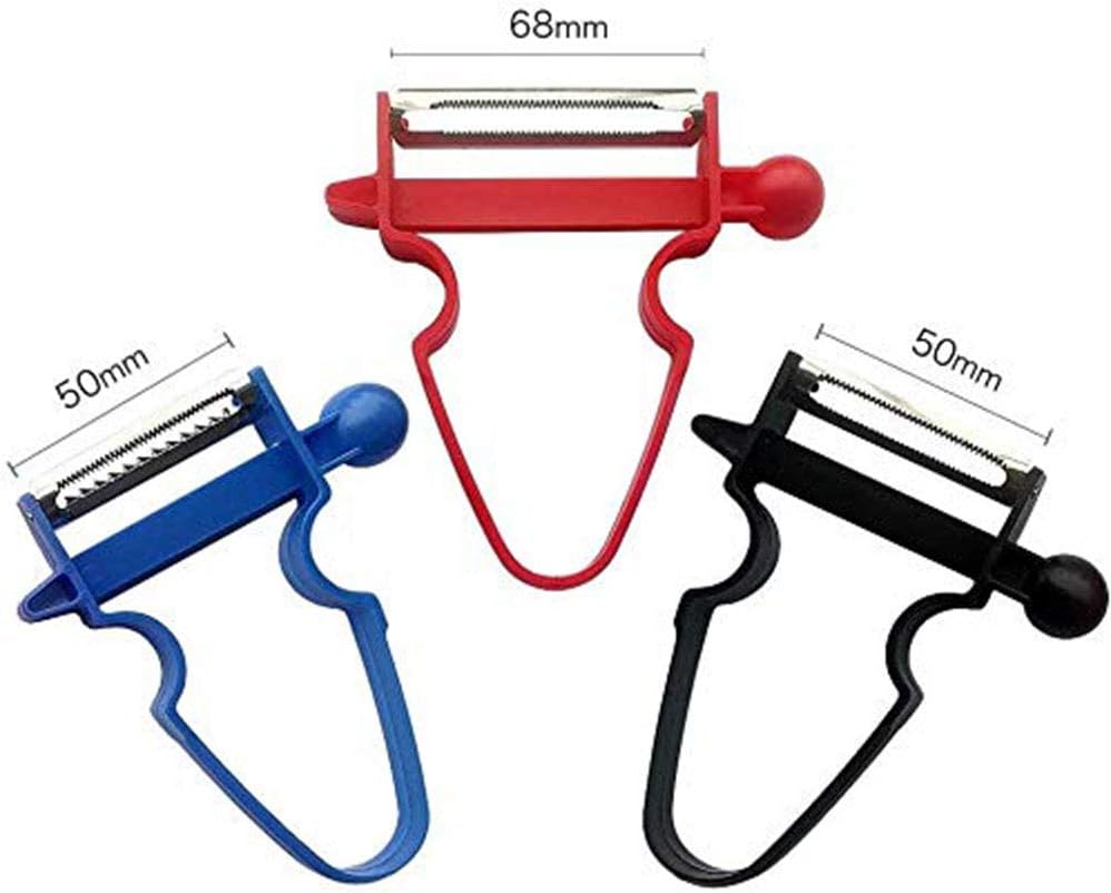 Multi-function Trio Peeler Slicer Set of 3,New Amazing Fruit & Vegetable Peelers Kitchen Starter for Cabbage,Vegetable,Fruit
