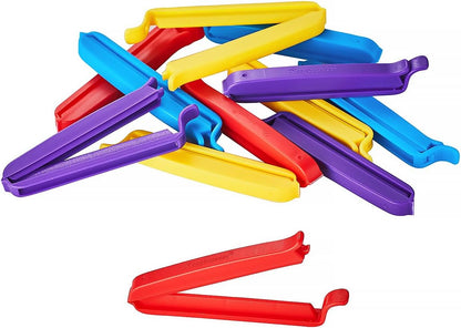 Keenpioneer Decorating/Icing Bag Sealing Clips, 60 Pack, Multipurpose for Food and Snack Storage, 3inch, 4inch and 6inch long