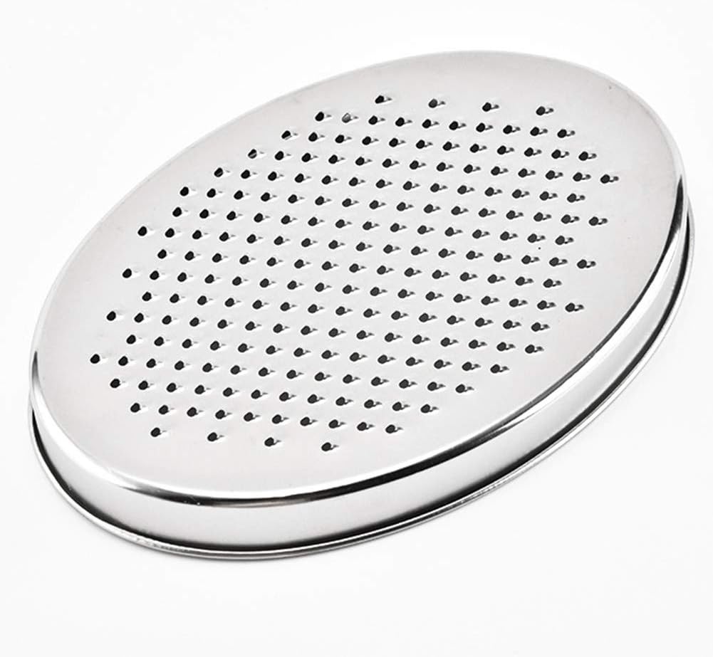 Stainless Steel Cheese Grater with Airtight Food Storage Container & Lid - Multi-Purpose Kitchen Tool for Grating Cheese, Vegetables, Ginger, and Citrus Fruits - Ideal for Home & Picnic Use