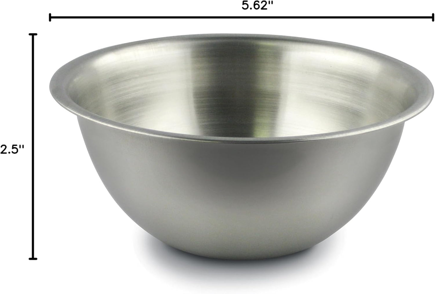 Fox Run Stainless Steel Mixing Bowl, 10.75 Quart Capacity Large Metal Bowl