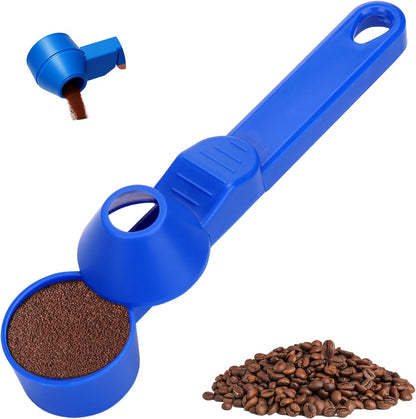 Palksky Coffee Scoop & Funnel for Reusable K Cup Refillable Coffee Pods, 2 Tablespoon Slide Coffee Measuring Funnel Scooper,1PCS
