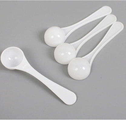 2 Pcs 4ml/2g Milk Powder Spoon Micro Measuring Scoop Plastic Measuring Spoons Long Handle Kitchen Spice Measuring Tool