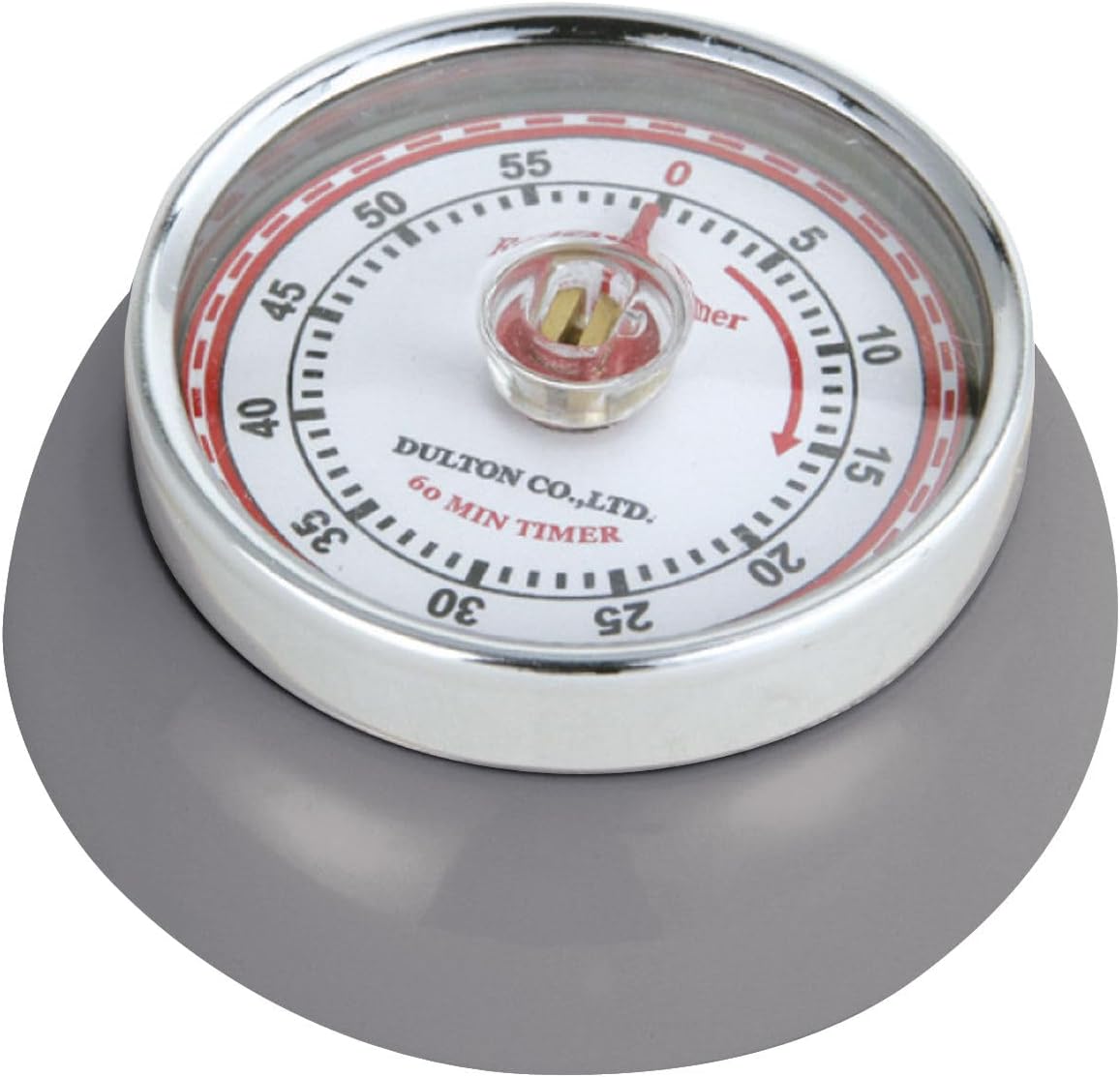 Zassenhaus Magnetic Retro 60 Minute Kitchen Timer, 2.75-Inch, Teal