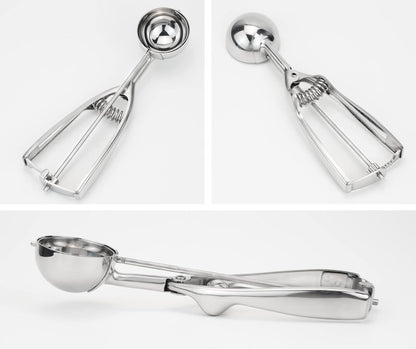Professional 18/8 Stainless Steel Medium Cookie Scoop, Size 40