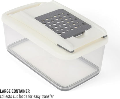 Calphalon Aero 5 in 1 Vegetable Chopper and Dicer, Food Chopper with Container