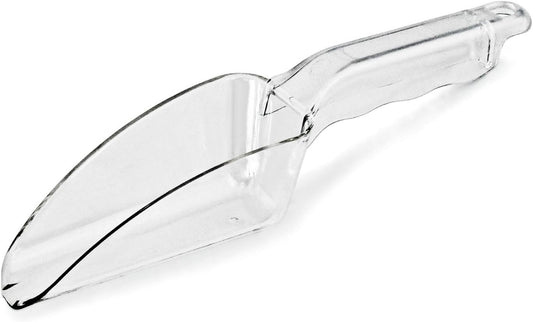New Star Foodservice 34400 Polycarbonate Plastic Utility Ice Scoop, Clear, 12-Ounce