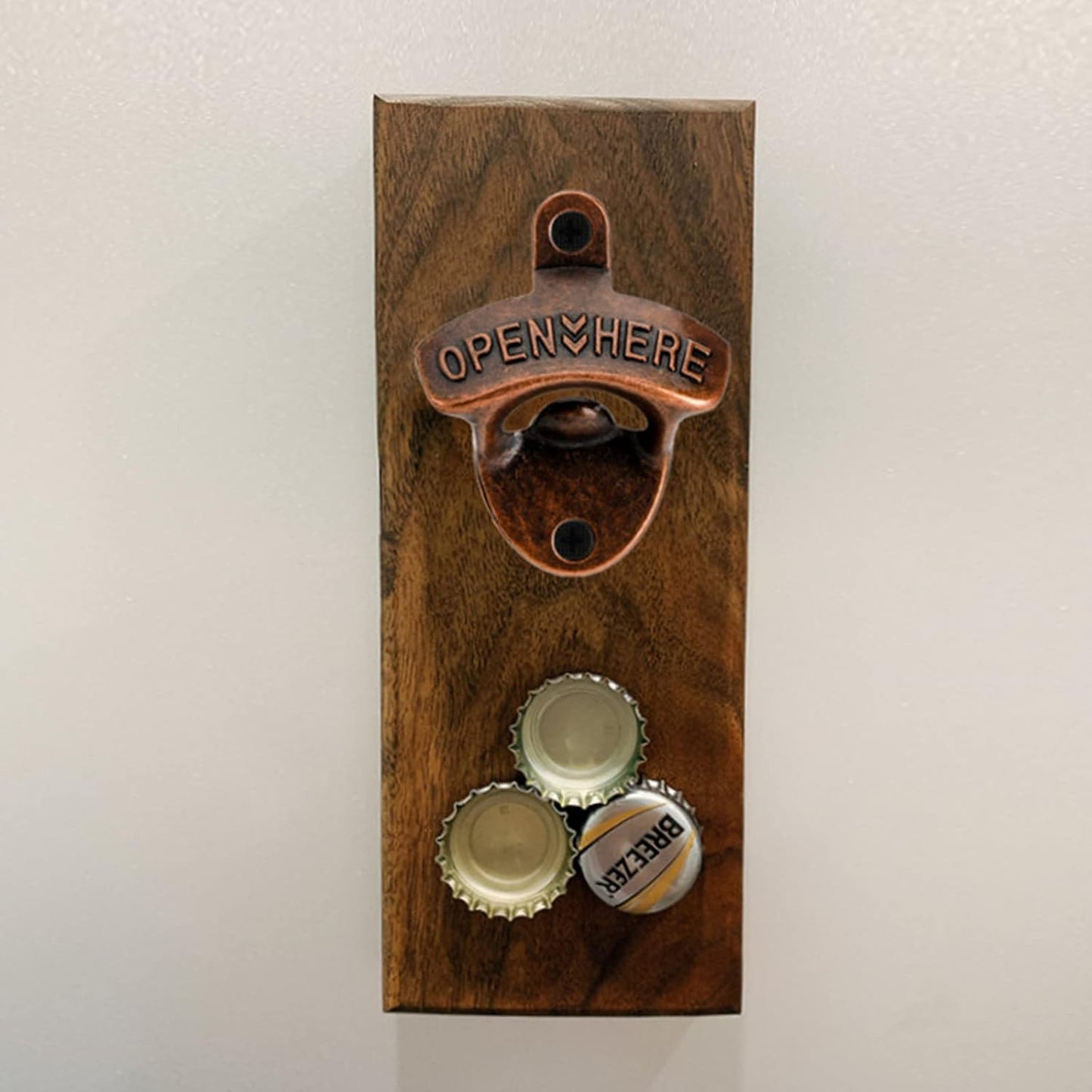 ZOOFOX 12-Piece Wall Mounted Vintage Metal Bottle Opener for Bar, KTV, Home and Outdoor
