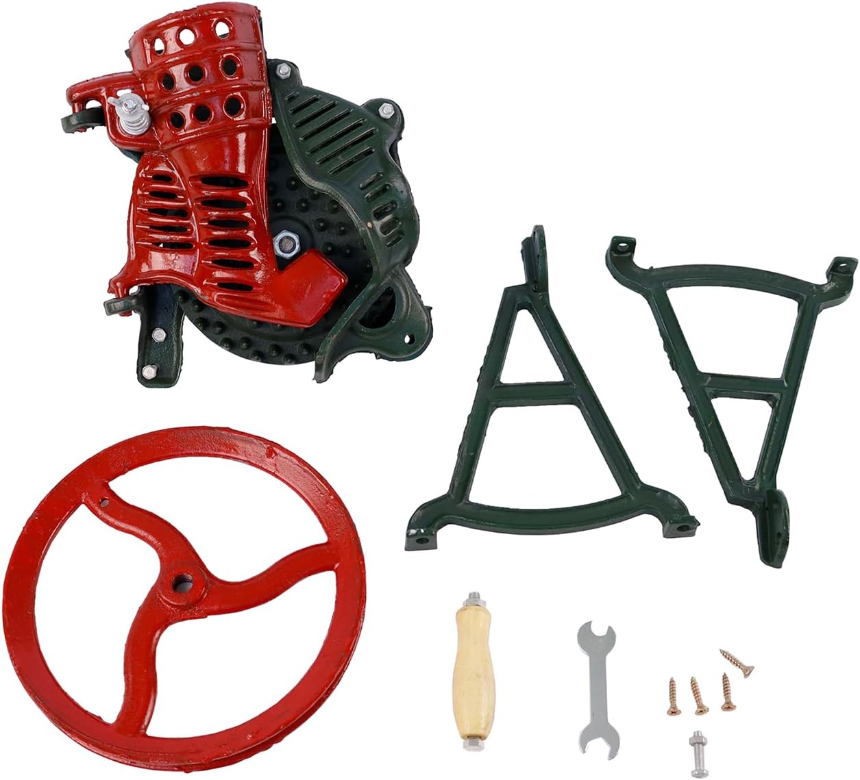 Corn Sheller Heavy Duty Shelling Machine Corn Sheller Machine Walnut Farm Corn Thresher Corn Thresher Tool Can be Connected to an Electric Crawler Cast Iron Manual Thresher for Dry Corn