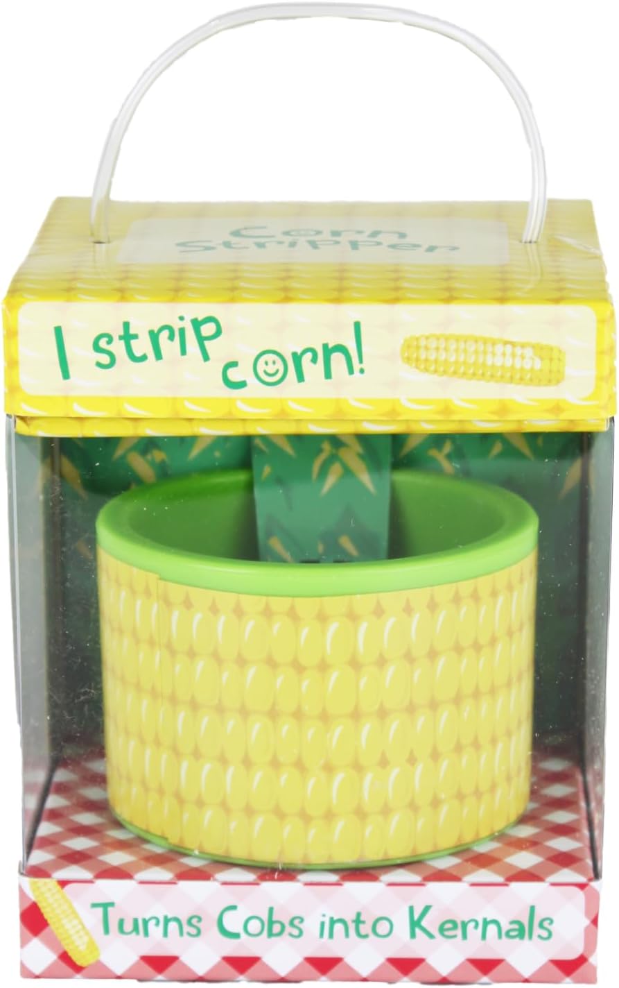 Talisman Designs Corn Stripper | Stainless Steel Blades | Yellow