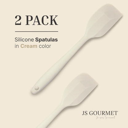 Silicone Pastry Brush Set – 2-Piece Set of Basting Brushes for Cuisine and BBQ – Kitchen Tools and Accessories with Comfortable Handles, Heat-Resistant Utensils for Cooking & Baking – Pastel Pink