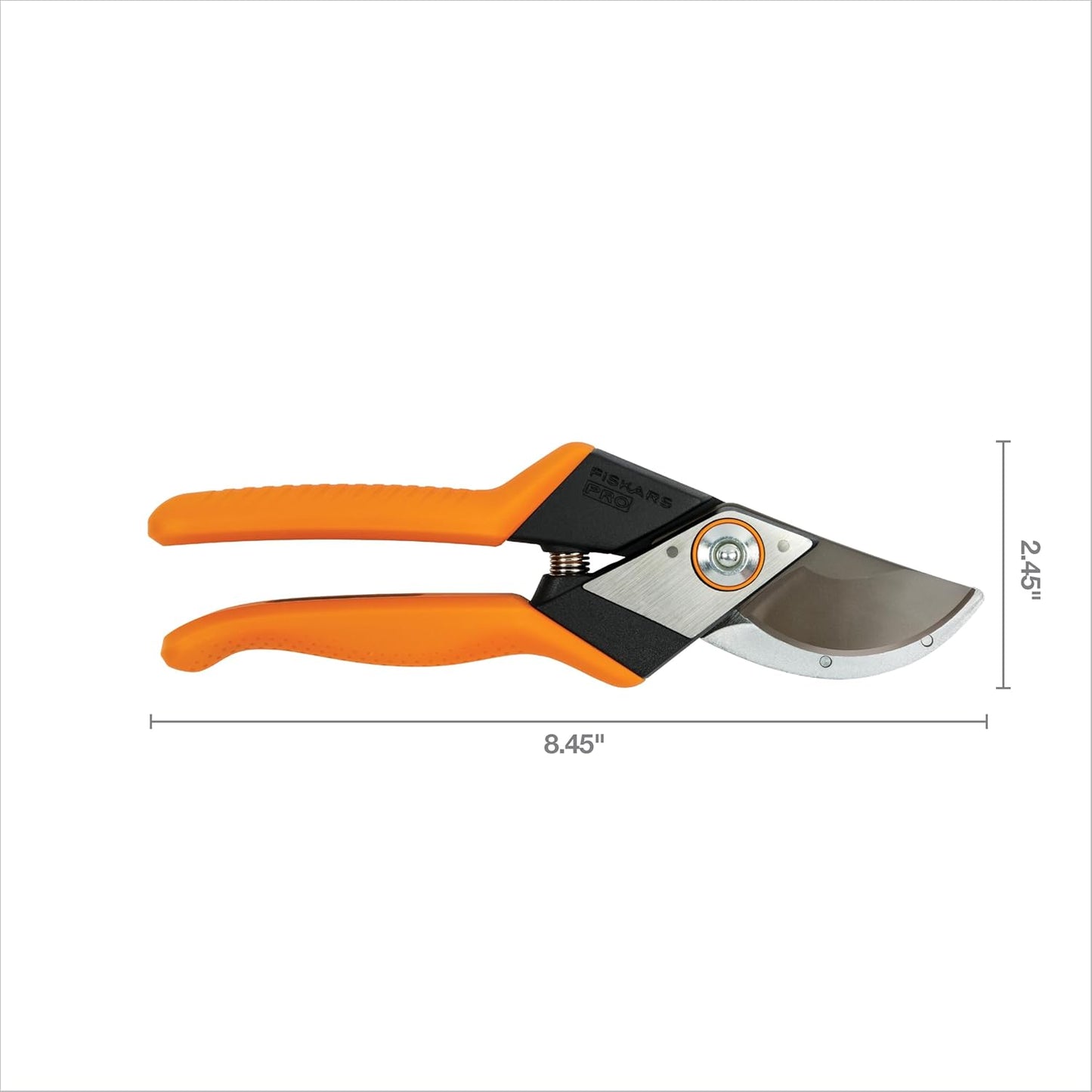 Fiskars PowerGear2 Pruning Shears, Patented Gear Technology & Cam Mechanism Multiplies Leverage, Hardened Steel Bypass Blade, Contoured Rolling Handle Reduces Hand Fatigue, 3/4" Cut Capacity