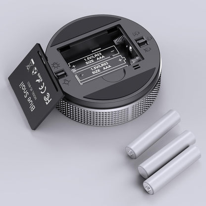 BlueSnail Kitchen Timer with LED Digital Display Smart Efficana for Home Classroom Gym Office, Volume and Brightness Adjustable Productivity Timer (Guncolor)