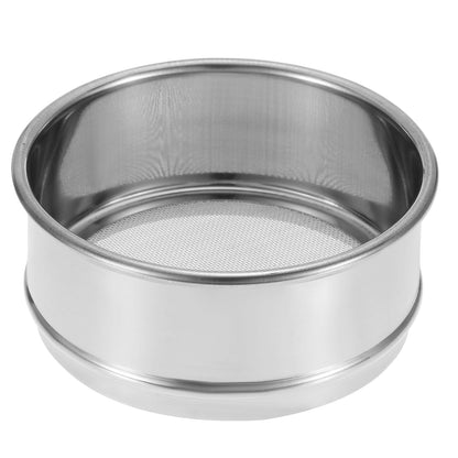 PATIKIL 150 Mesh Lab Sieve, 4" Diameter Test Sieve 304 Stainless Steel Wire Cloth (0.1mm) for Industrial Laboratory