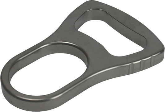 Titanium Beer Bottle Opener, Handcrafted in Solid Titanium Alloy, Bar Gift for Opening Beer Top, More Sturdy Than Brass and Stainless Steel Bottle Openers