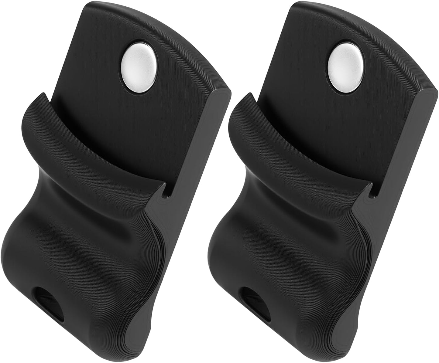 2PC Mason Jar Opener Set, Multifunctional Lid Opener for Regular & Wide - Mouth Canning Jars, Effortless Twist Tool for Tight Lids, Ideal for Kitchen, RV & Camping, Durable & Easy to Use (Black)