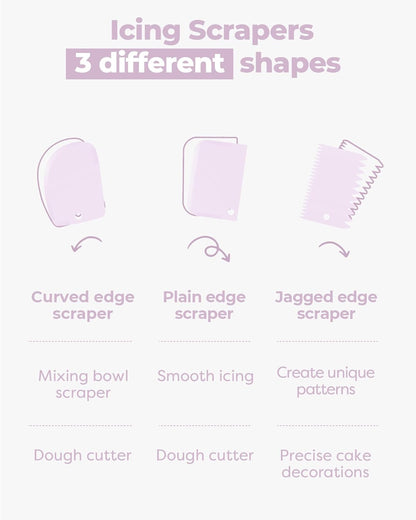 Kootek 71PCs Cake Decorating Kit, Baking Supplies Tools - Includes Cake Stand Turntable, 12 Icing Piping Tips Set, 2 Frosting Spatulas, 3 Scrapers, 50+2 Piping Bags, Coupler, Video Tutorial, Booklet