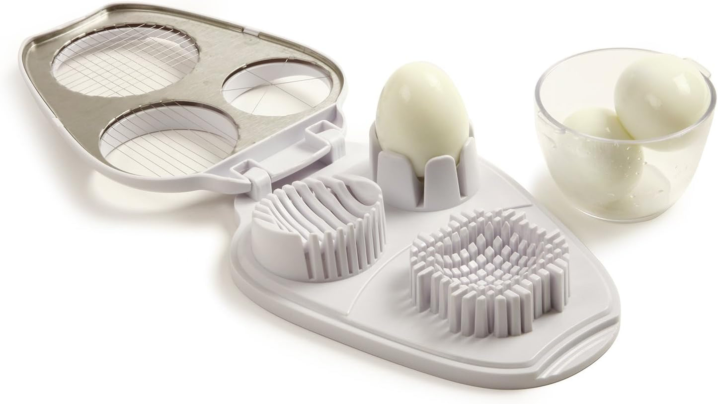 Norpro 998 Multi Egg Slicer, White