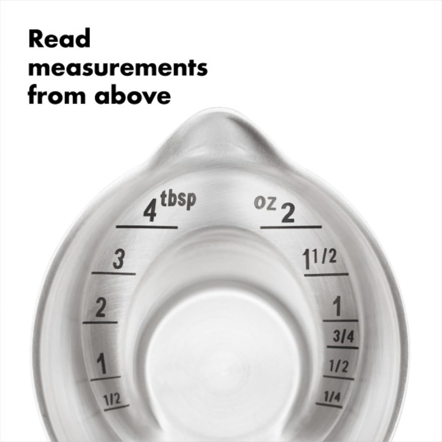OXO SteeL Angled Measuring Jigger
