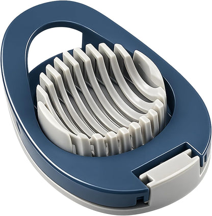FANTEXY Egg Slicer for Hard Boiled Eggs,Eggs Cutter,Hard Boiled Egg Slicer With Stainless Steel Wire,Strawberry Cutter,Fruit Dicer for Strawberries,Grapes,Kiwis