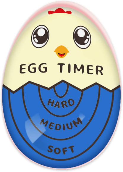 Lasubst Egg Timer for Boiling Eggs that Changes Color When Done, Tricolor