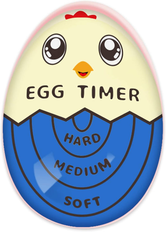 Lasubst Egg Timer for Boiling Eggs that Changes Color When Done, Tricolor