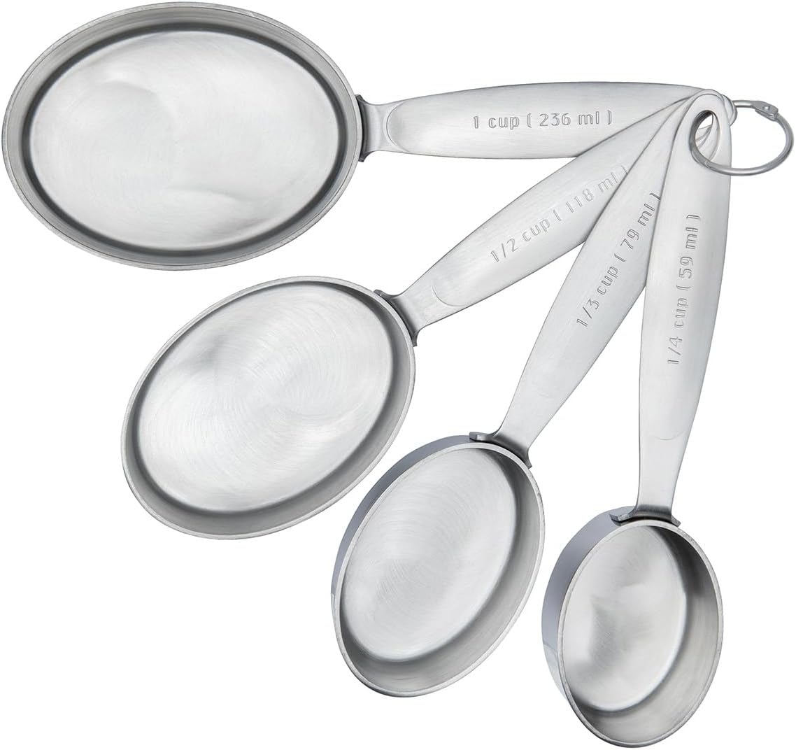 Cuisipro Stainless Steel Measuring Cup Set