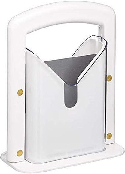 Hoan The Original Bagel Guillotine Universal Slicer, Silver, 9.25-Inch - Effortless Stainless Steel Slicer