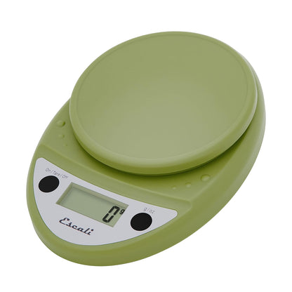 Escali Primo Digital Food Scale Multi-Functional Kitchen Scale and Baking Scale for Precise Weight Measuring and Portion Control, 8.5 x 6 x 1.5 inches, Black