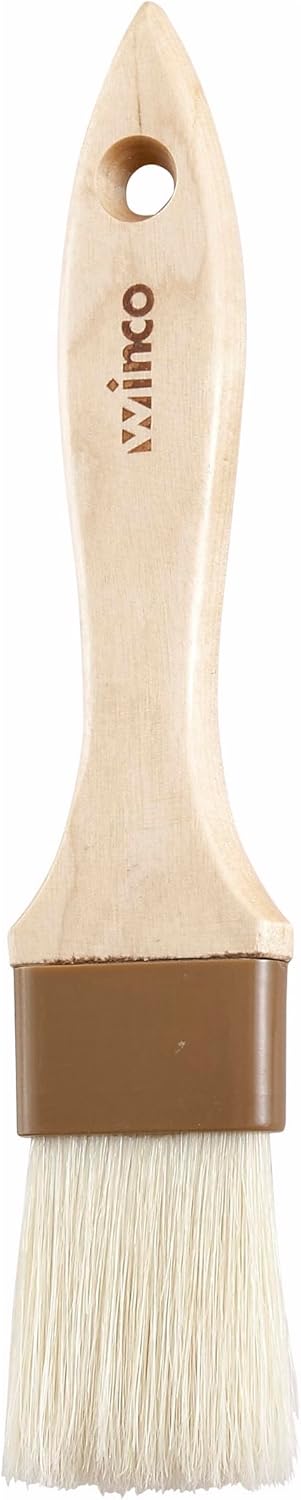 Winco Heavy-Duty Boar Bristle Basting Brush, 3"