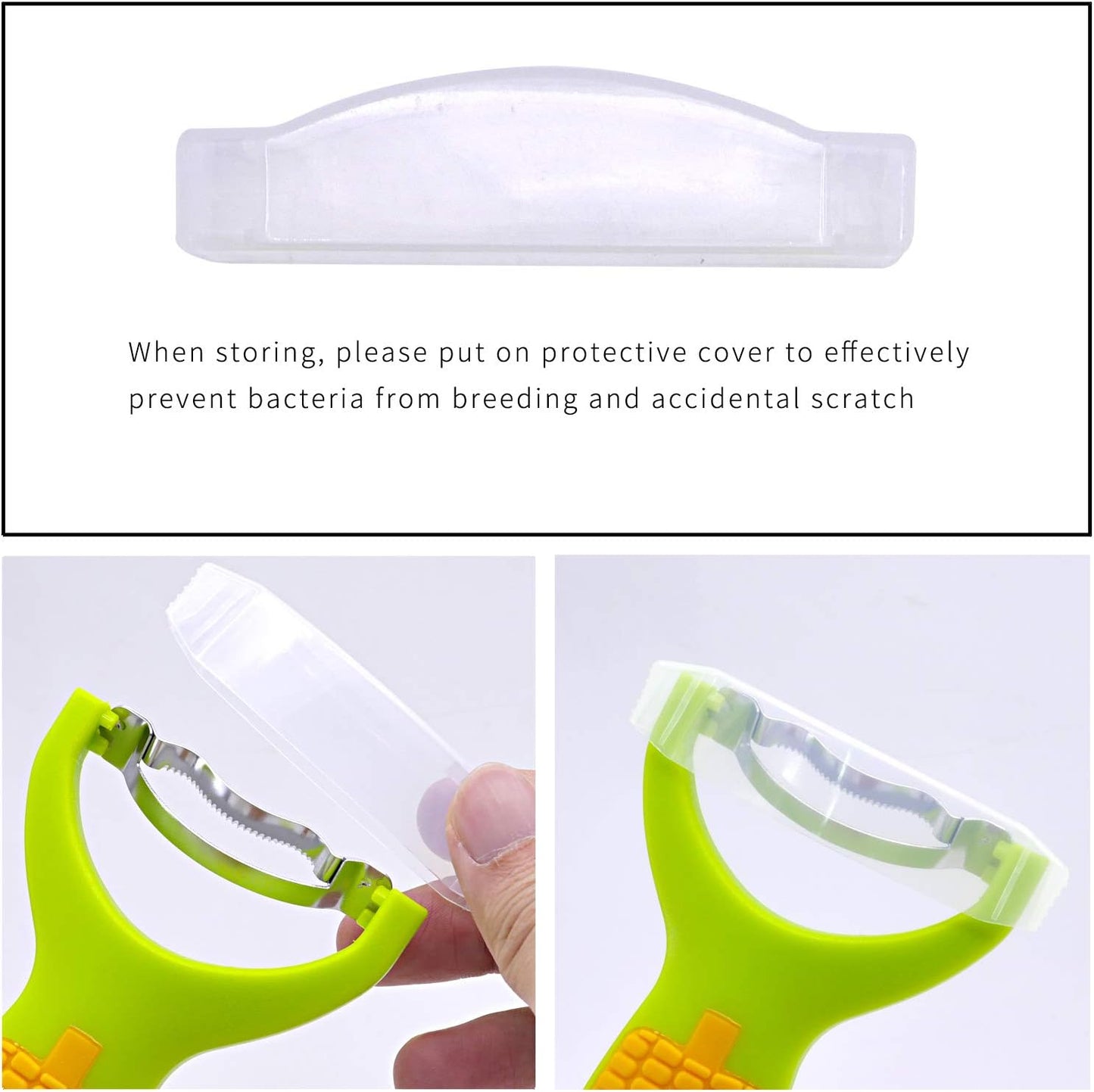 Corn Zipper 6" - Lovely Shape Ergonomic Kitchen Tool Corn Planer Cutter Cob Peeler Corn Stripper Kernel Cutter