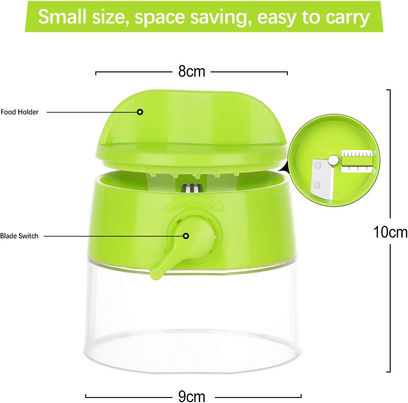 Spiralizer for Veggies, 4 in 1 Zoodles Zucchini Noodle Maker, Zucchini Spiralizer for Veggies Noodles