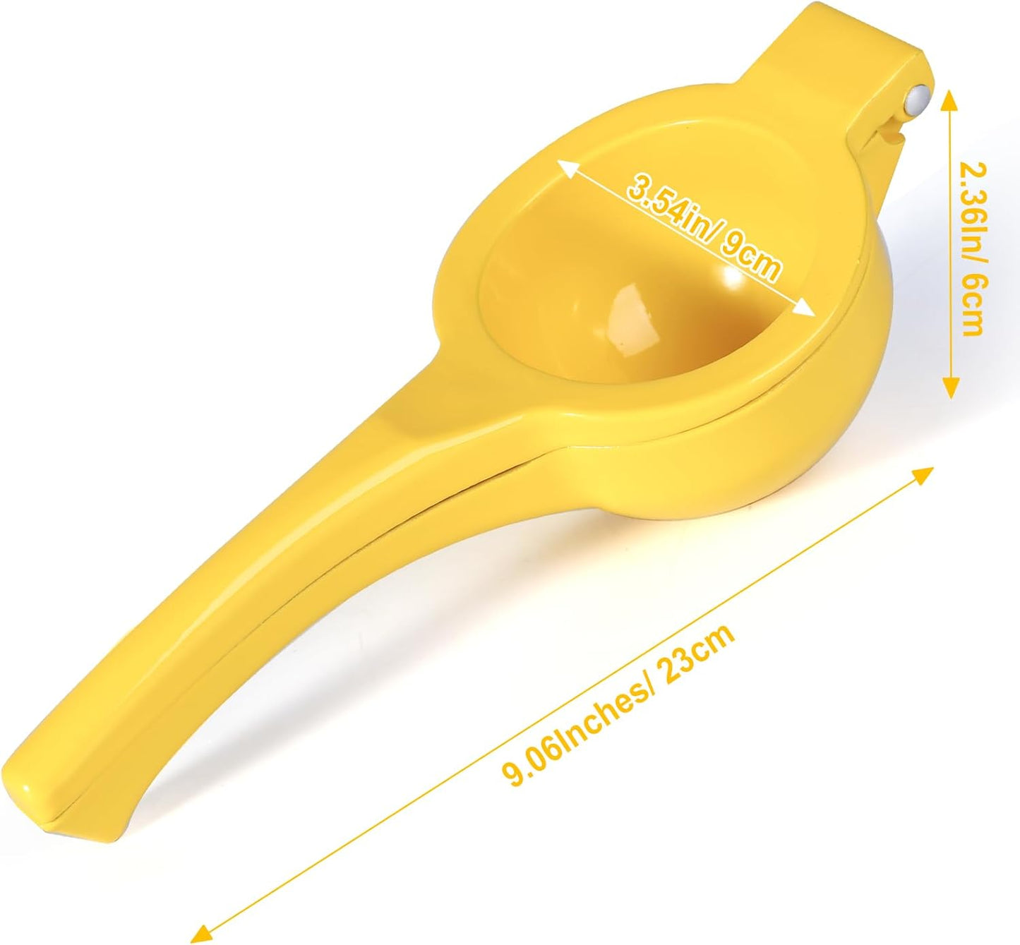 TEZZ Premium Lemon Squeezer, Large Heavy Duty Handhelp Juicer for Lemon, Metal Hand Press Citrus Juicer, Lime Squeezer Bar Tool, Manual Citrus Press