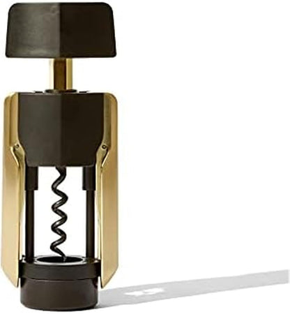 RBT Premium Wing Corkscrew Bottle Opener, Black, Fits Most Wine Bottles
