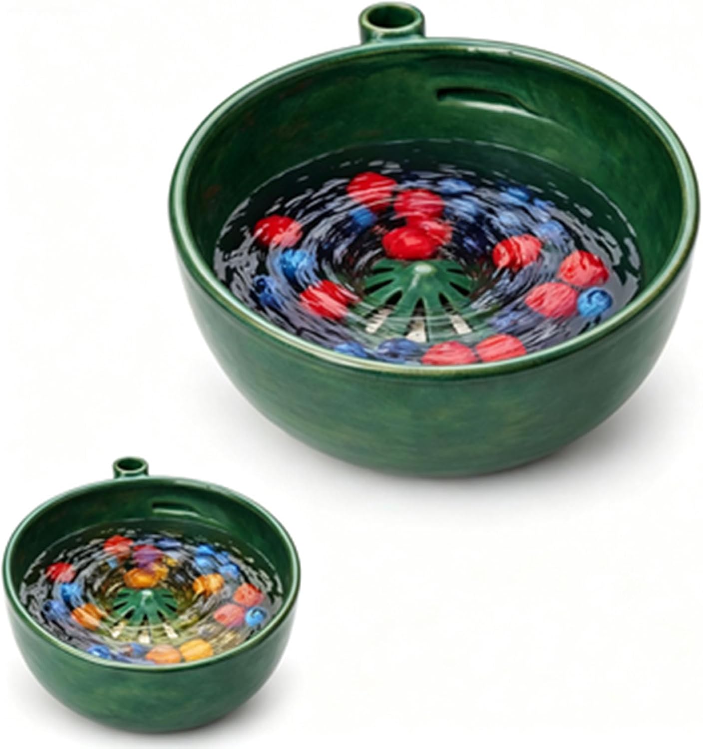 Rotating Berry Washing and Draining Basket — Multifunctional Vegetable Colander (Advanced Plastics)