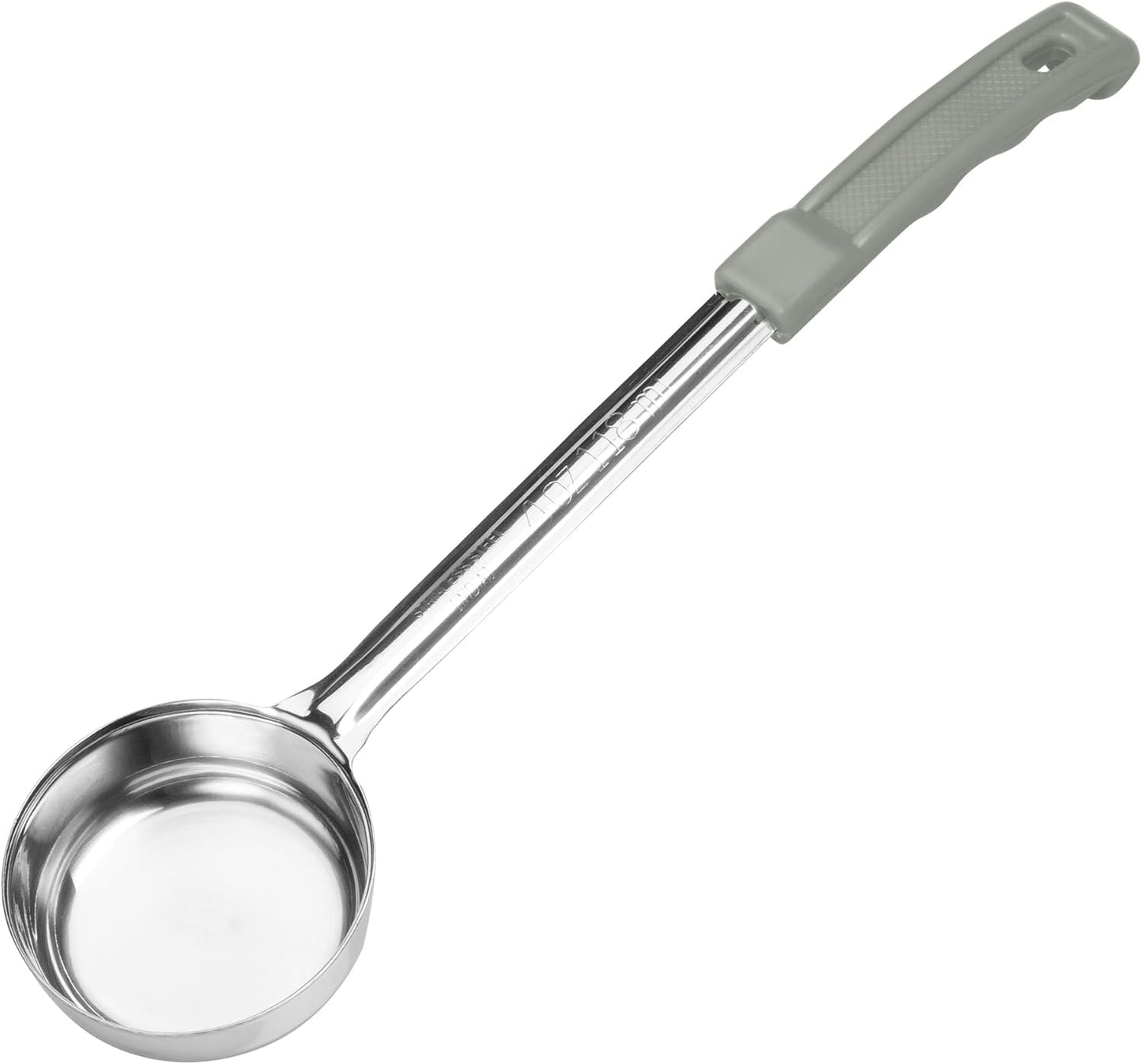 Winco Solid Food Portioner, 1-Ounce, Medium, Stainless Steel, Yellow