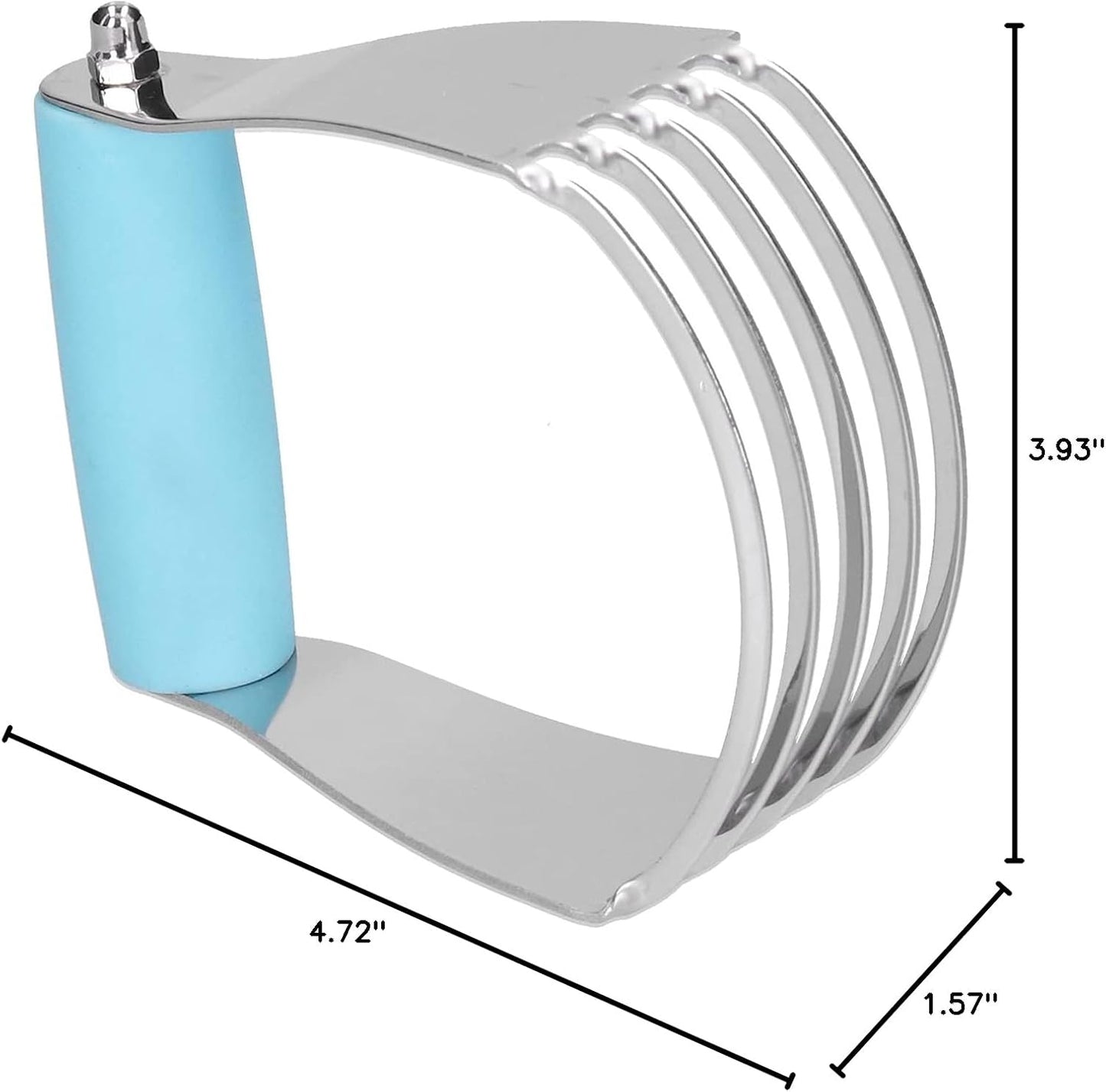 Pastry Cutter, Dough Blender Pastry Dough Pastry Blender Professional Dough Blender Dough Cutter Butter Cutter (Blue)