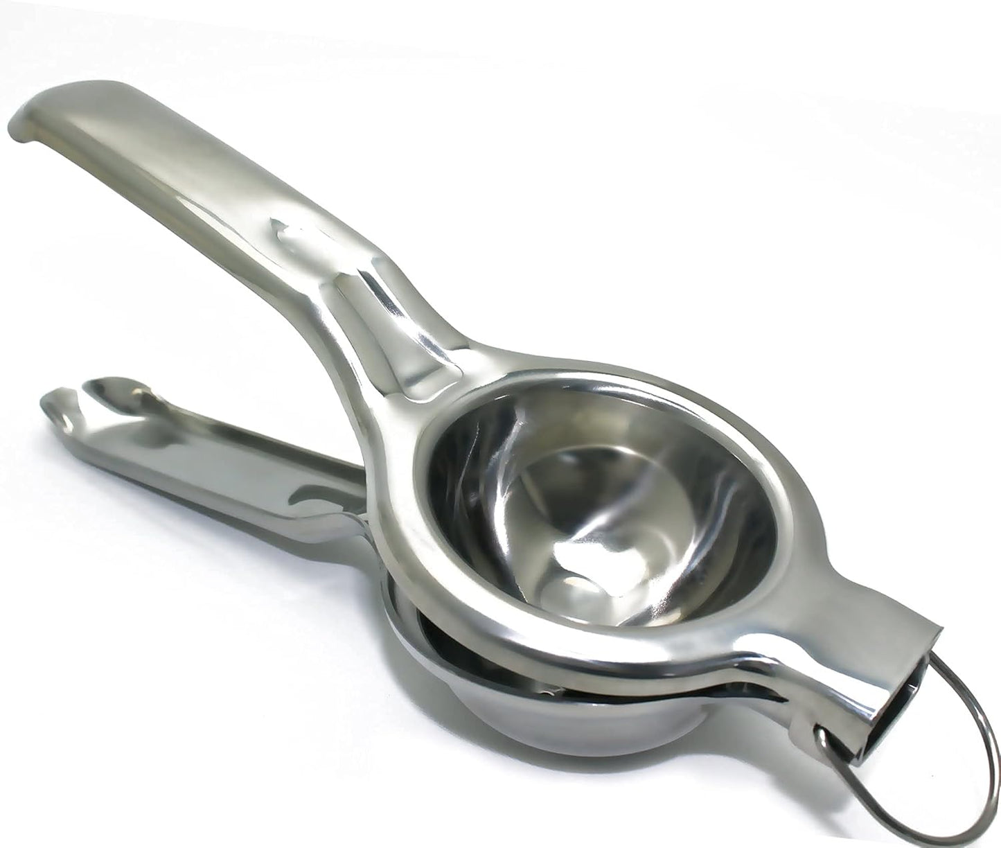 EcoJeannie Premium Quality Lemon Squeezer Stainless Steel w/Food Grade #304 Food Grade, Anti-Corrosive Premium Quality Manual Jumbo Size Squeezer, Manual Citrus Press Juicer, LS0001