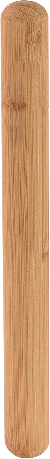 Helen's Asian Kitchen Dumpling Rolling Pin 10-Inches Natural Bamboo