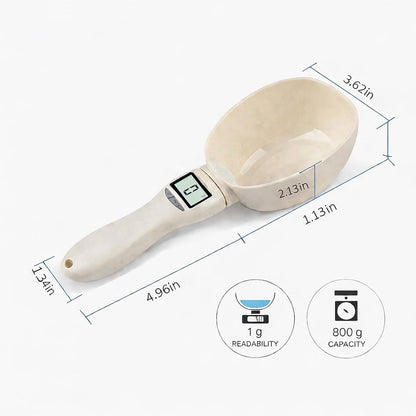 Digital Measuring Spoon - 800g/1g High Precision Kitchen Electronic Food Scale & Cup, Grams Ounces Conversion, Nutritional Calculator for Cooking & Baking, Portable Weighing Tool